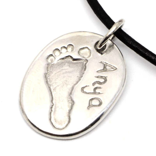 How I make Footprint Charms