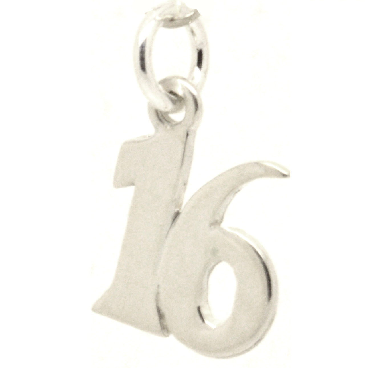 Silver Sweet Sixteen Charm