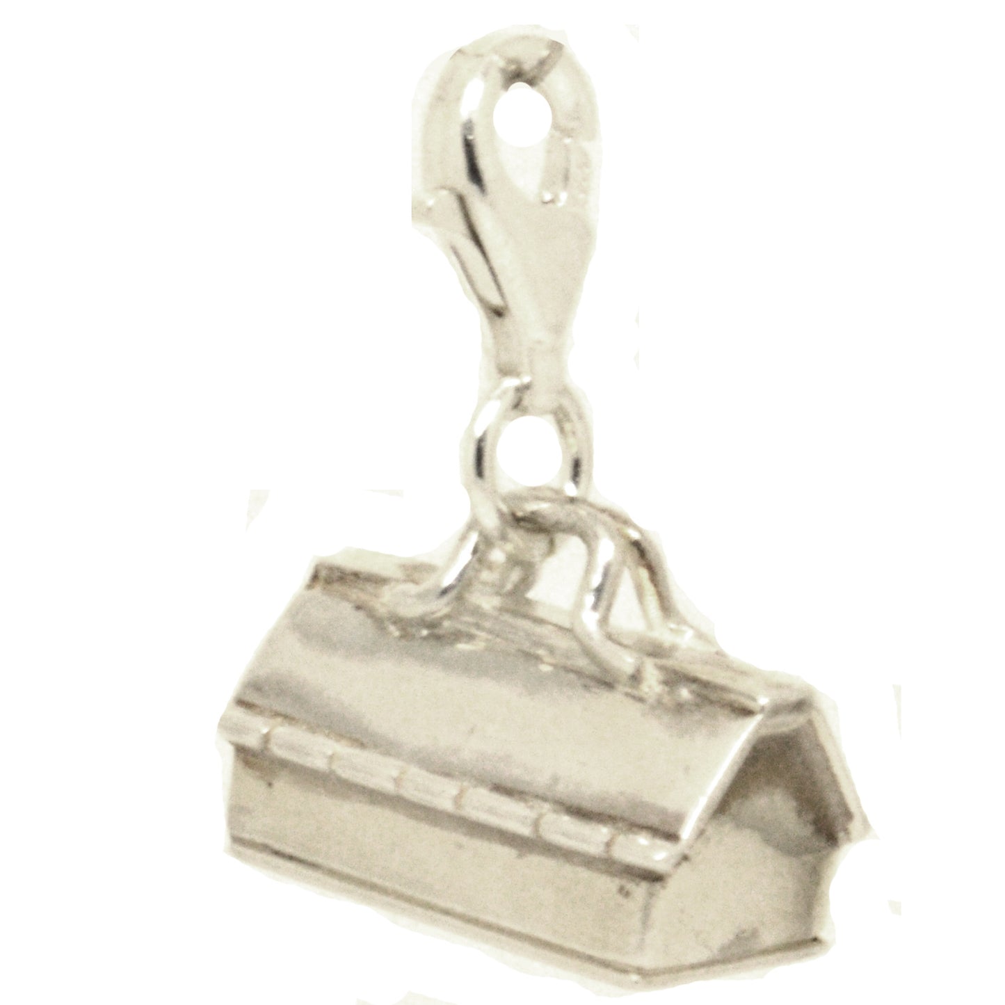 Silver Tool Box Charm