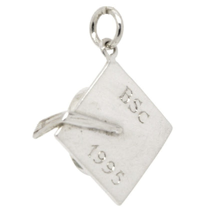 Engraved Mortarboard Charm - Perfectcharm - 1