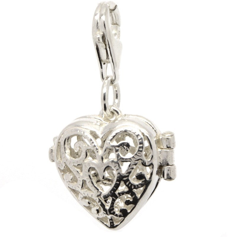 Filigree Heart Charm - Perfectcharm - 2