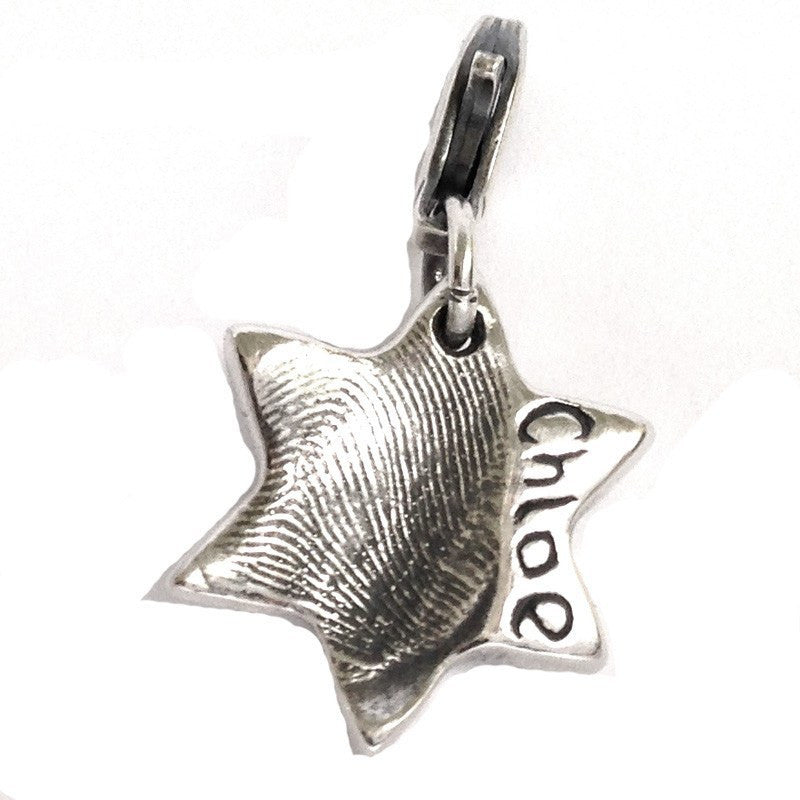 Fingerprint Star Charm - Perfectcharm - 4