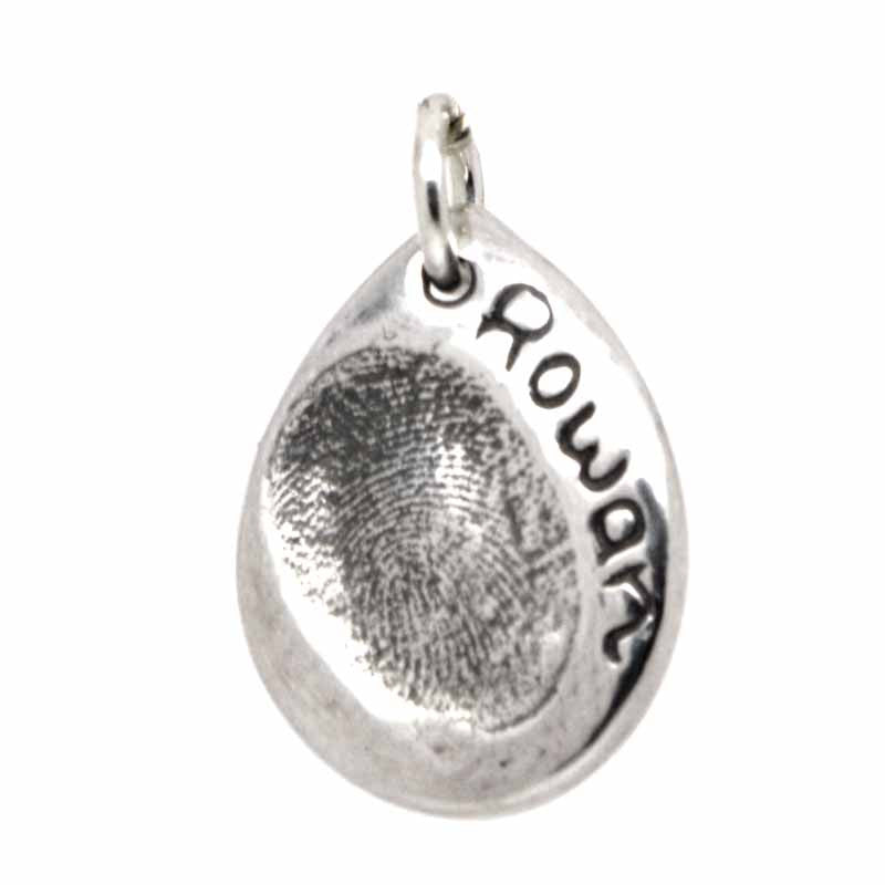 Fingerprint Teardrop Charm - Perfectcharm - 2