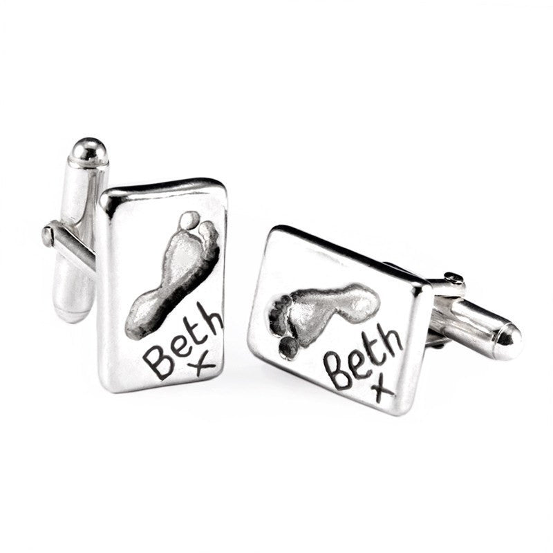 Footprint Cufflinks - Perfectcharm - 1