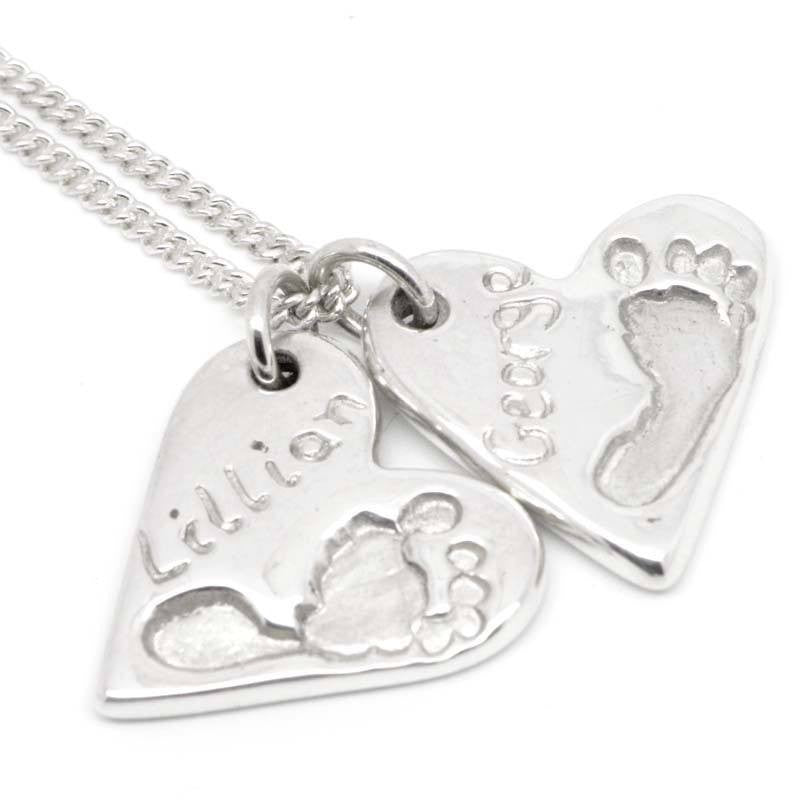 Footprint Heart Charm - Perfectcharm - 4