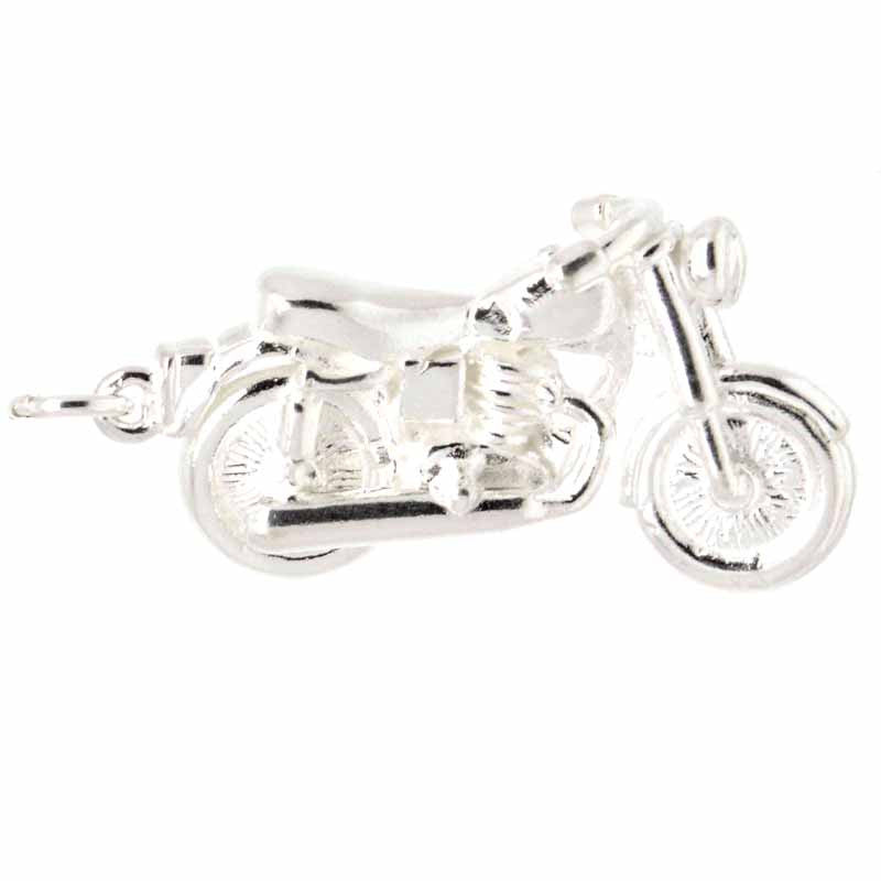 Gold Royal Enfield Motorbike Charm - Perfectcharm - 2