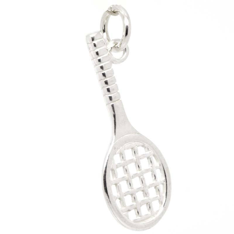 Gold Tennis Racquet Charm - Perfectcharm - 2