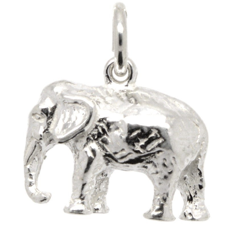 Sterling silver 2025 elephant charm