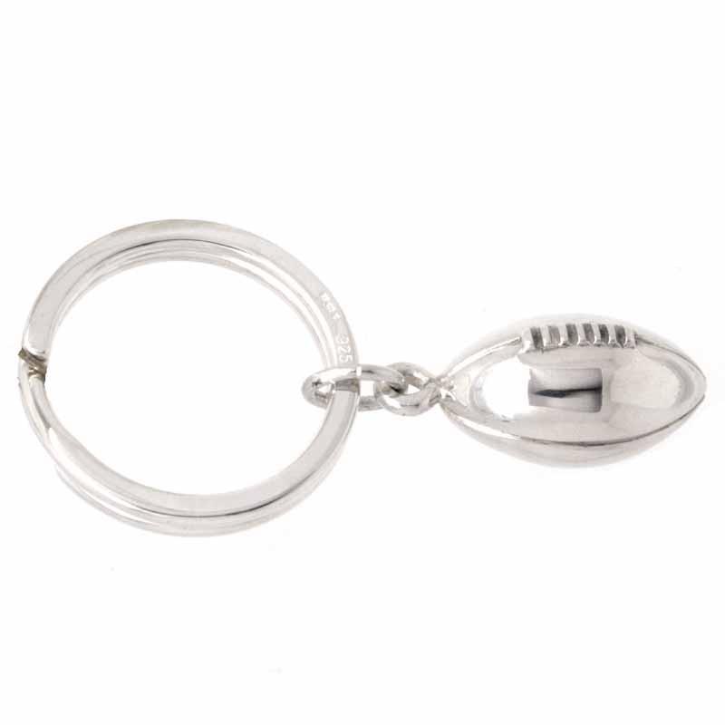 Charm - Large Rugby Ball Key Fob Charm