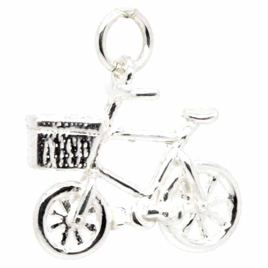 Charm - Silver Bicycle Charm