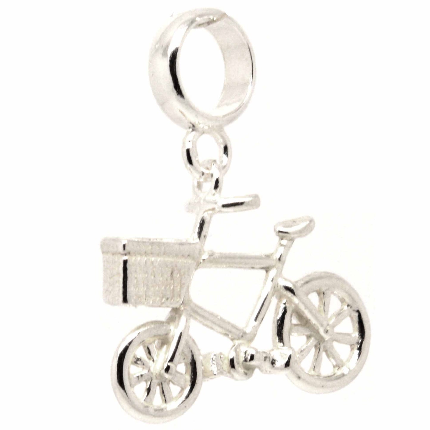 Charm - Silver Bicycle Charm