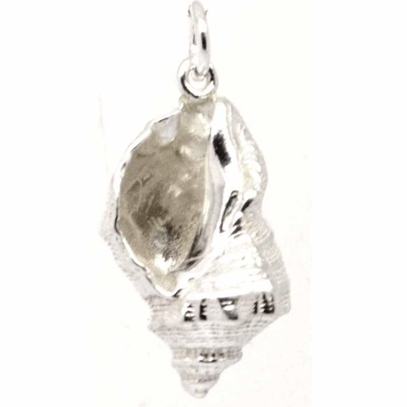 Charm - Silver Conch Shell Charm