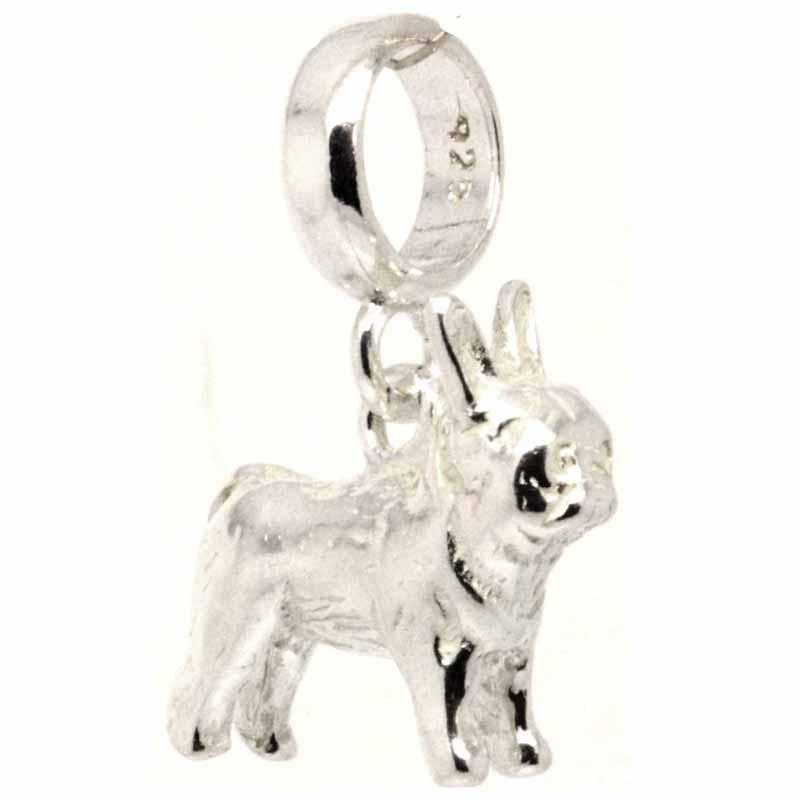 Charm - Silver French Bulldog Charm