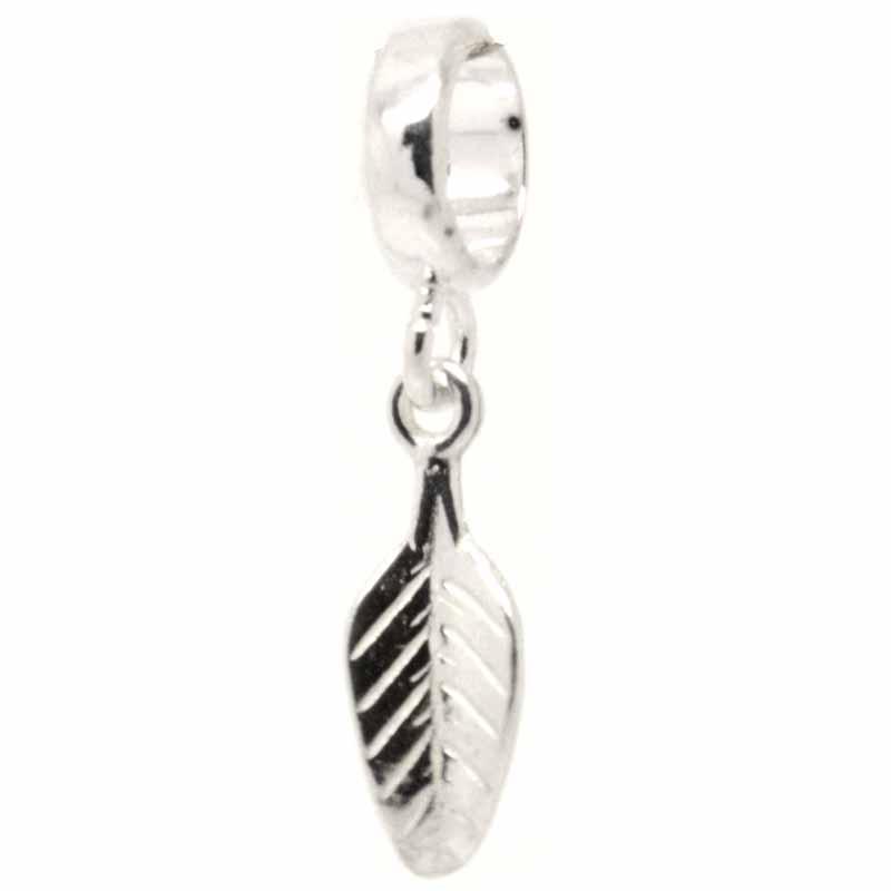 Charm - Silver Leaf Charm
