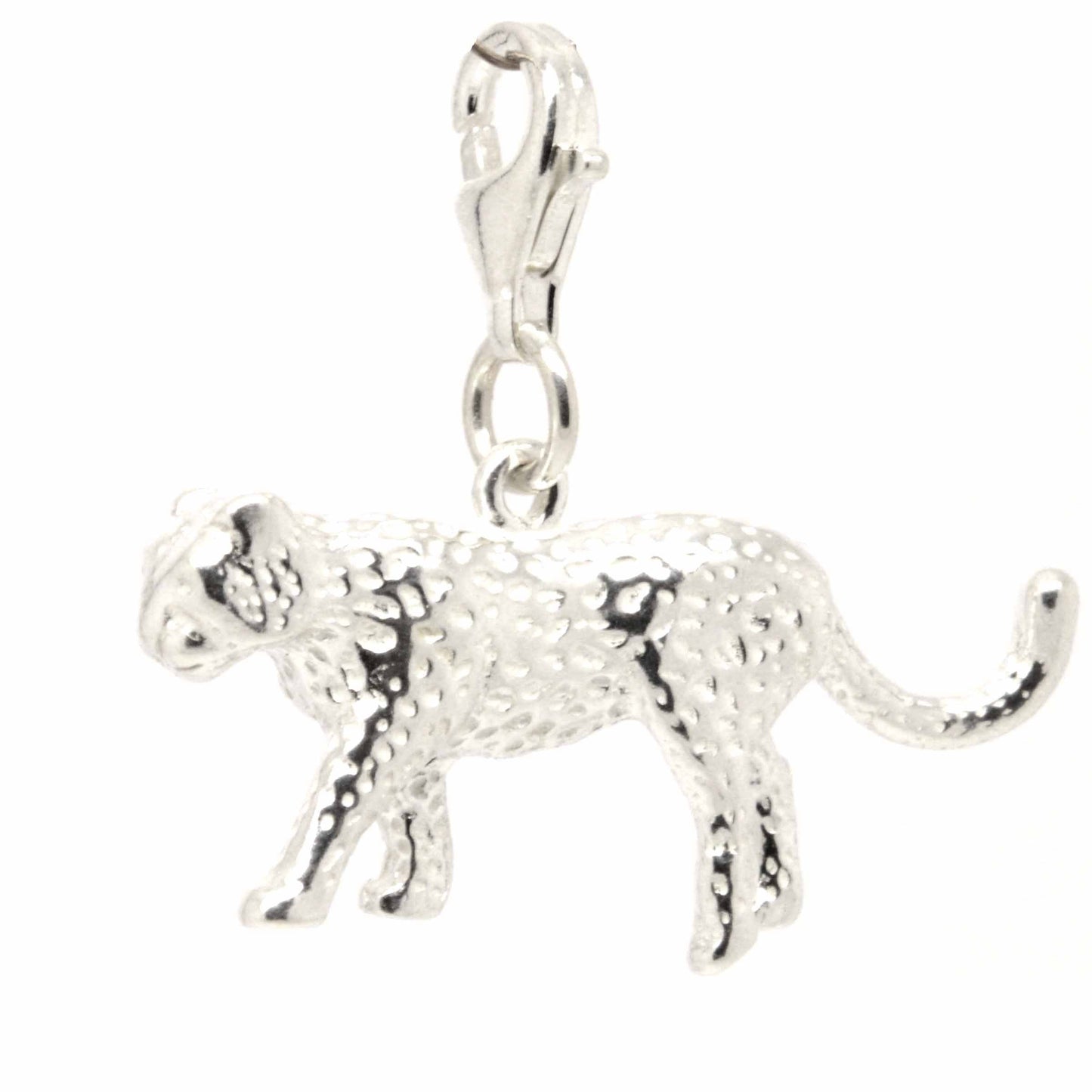 Charm - Silver Leopard Charm