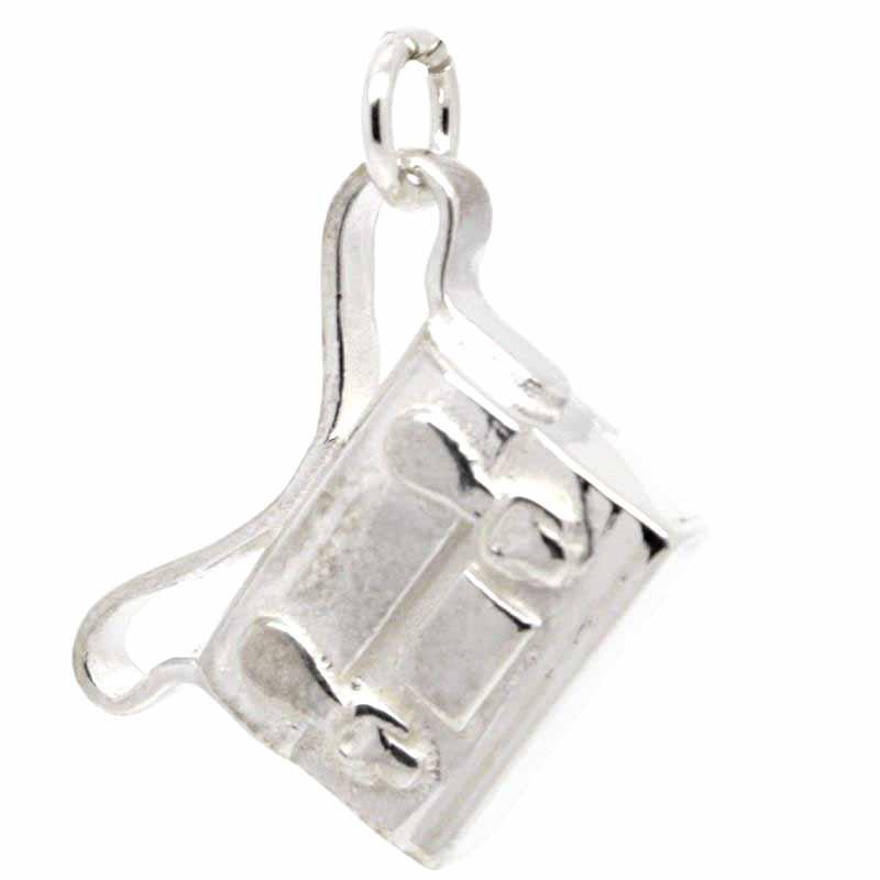 Charm - Silver Satchel Or School Bag Charm