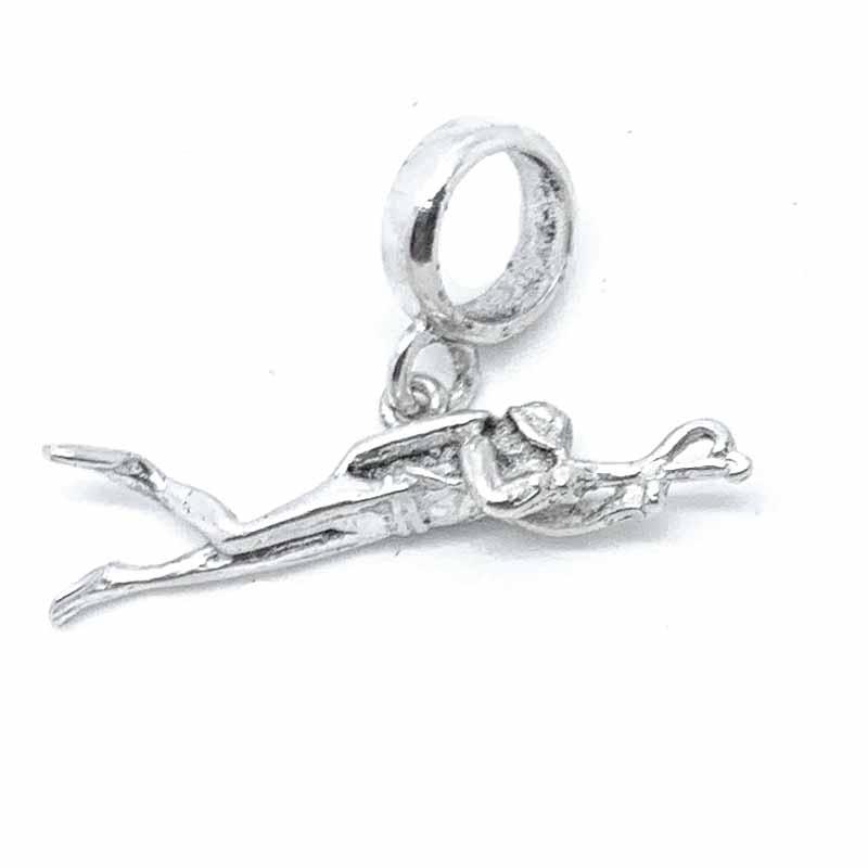 Charm - Silver Scuba Diver Charm