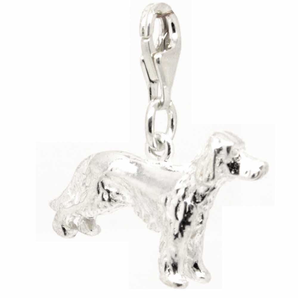 Charm - Silver Setter Dog Charm