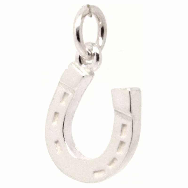 Charm - Silver Small Lucky Horseshoe Charm