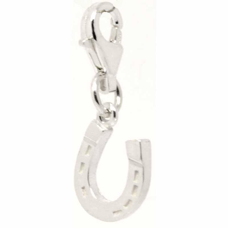 Charm - Silver Small Lucky Horseshoe Charm