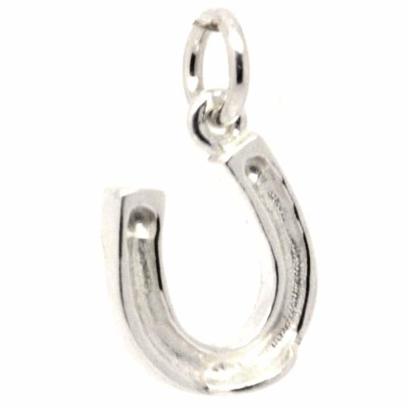 Charm - Silver Small Lucky Horseshoe Charm