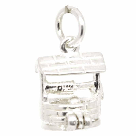 Charm - Silver Small Wishing Well Charm