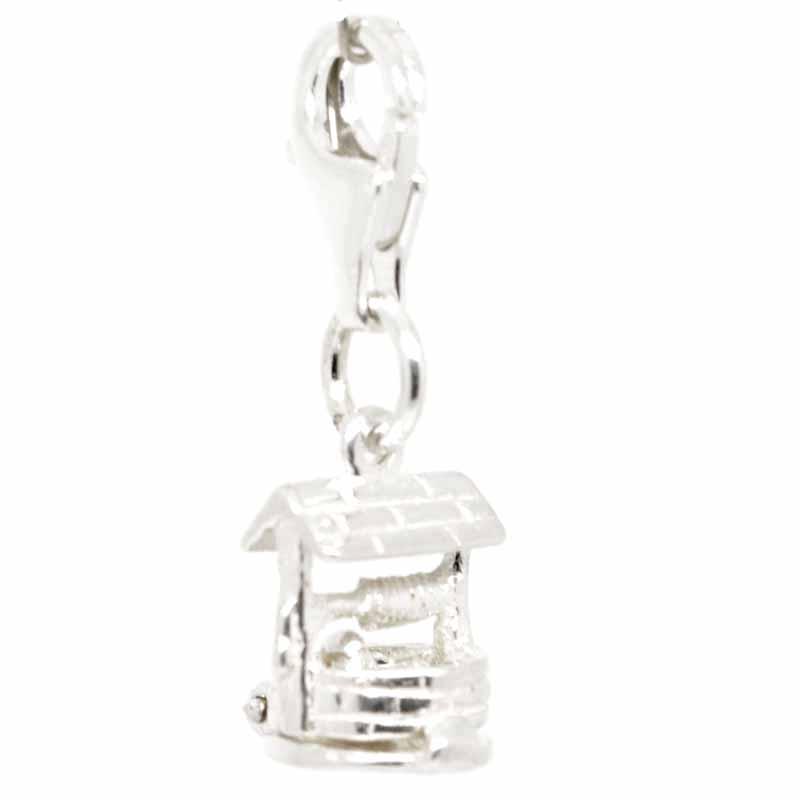 Charm - Silver Small Wishing Well Charm