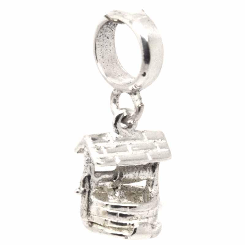 Charm - Silver Small Wishing Well Charm