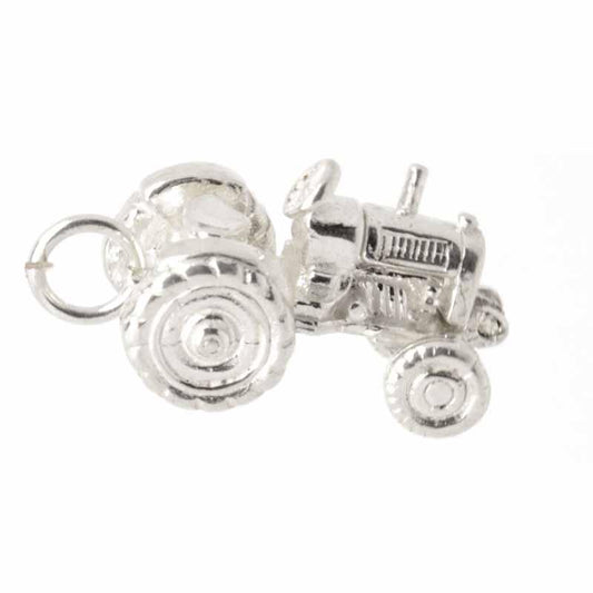 Charm - Silver Tractor Charm