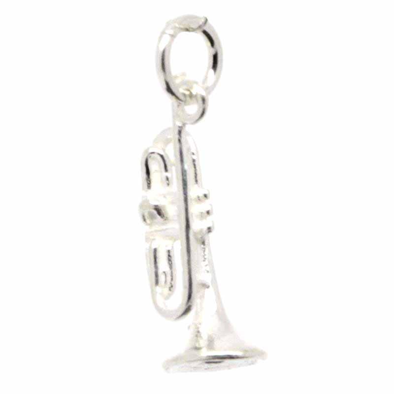 Charm - Silver Trumpet Charm