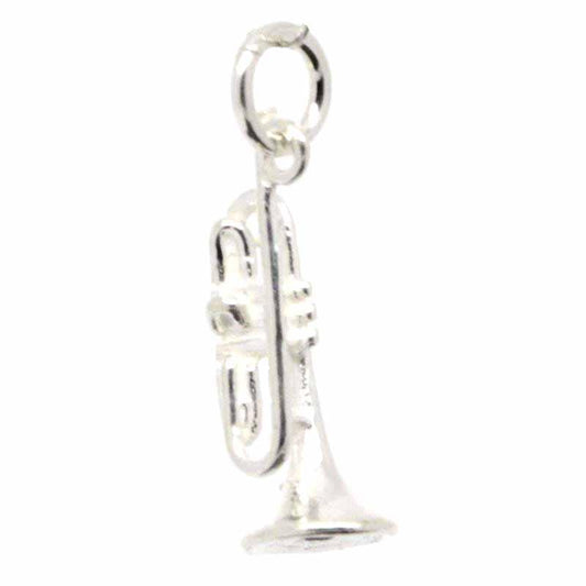 Charm - Silver Trumpet Charm