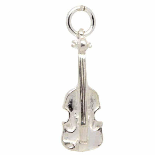 Charm - Silver Violin Charm
