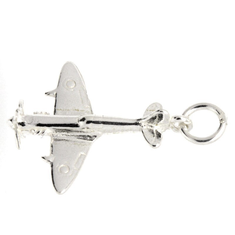 WW2 Spitfire RAF Fighter Aircraft Metal Enamel Keyring Battle Of Britain Plane E - Foto 6