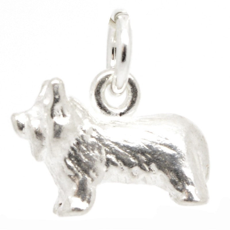 Sterling silver yorkie sales charm