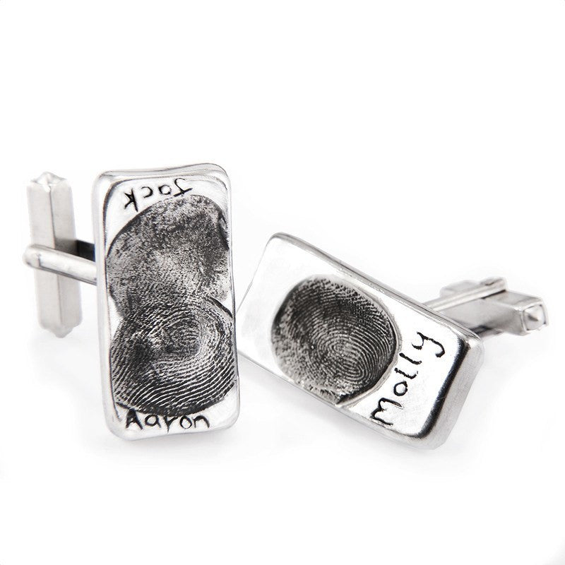 Fingerprint cufflinks - Perfectcharm - 2