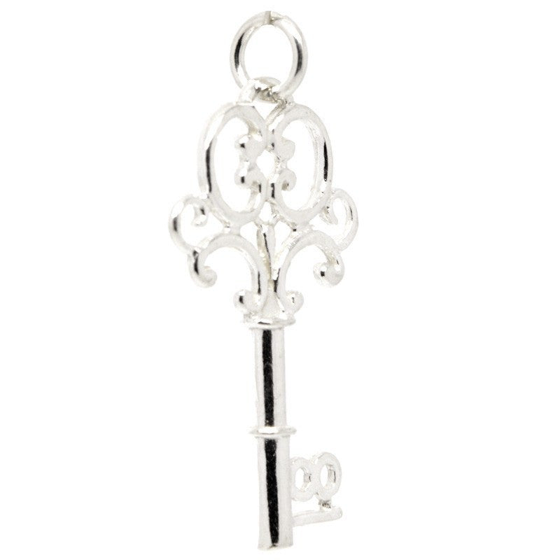 Gold 18th Birthday Key Charm - Perfectcharm - 2