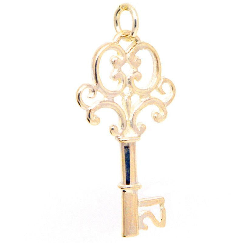 Gold 21st Birthday Key Charm - Perfectcharm - 1