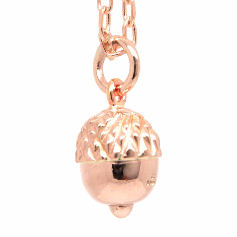 Gold Acorn Charm - Perfectcharm - 4