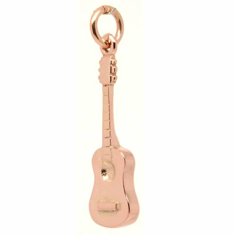 Gold Charm - Gold Acoustic Guitar Charm