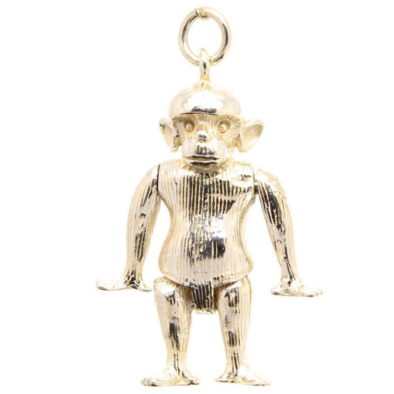 Gold Ape Monkey Charm - Perfectcharm - 2