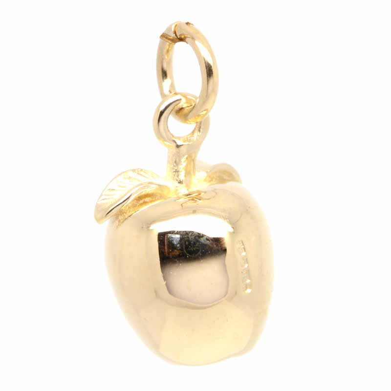 Gold Apple Charm - Perfectcharm - 2