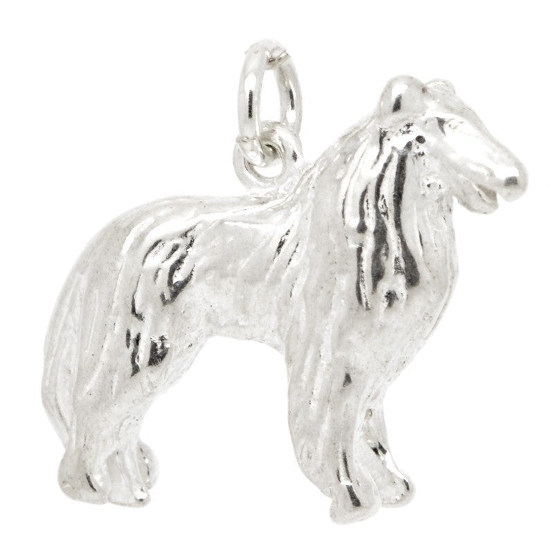 Gold Bearded Collie Dog Charm - Perfectcharm - 3
