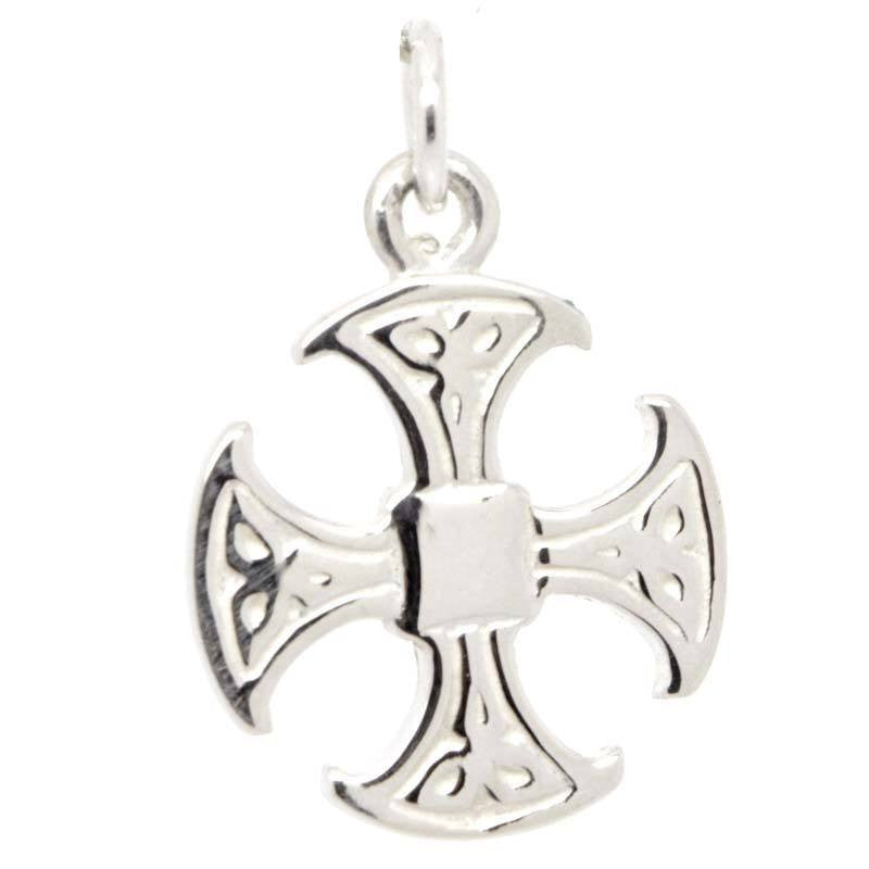 Gold Canterbury Cross Charm - Perfectcharm - 2