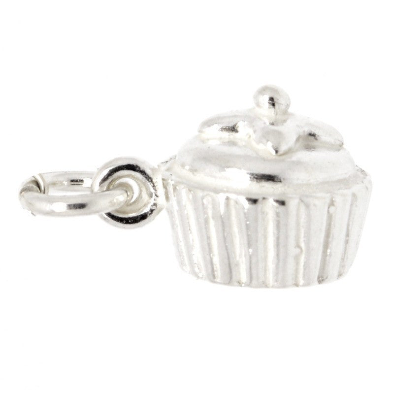 Gold Cupcake Charm - Perfectcharm - 3