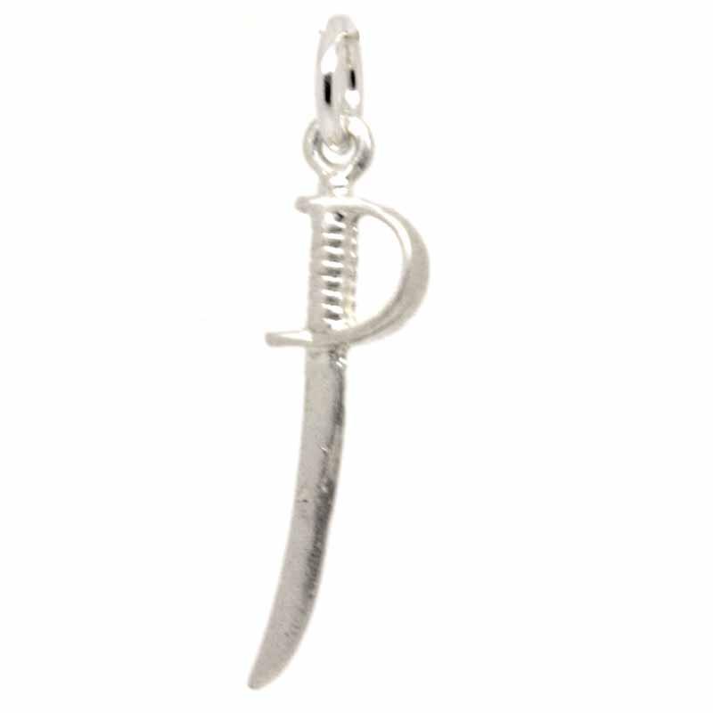 Gold Charm - Gold Cutlass Sword Charm