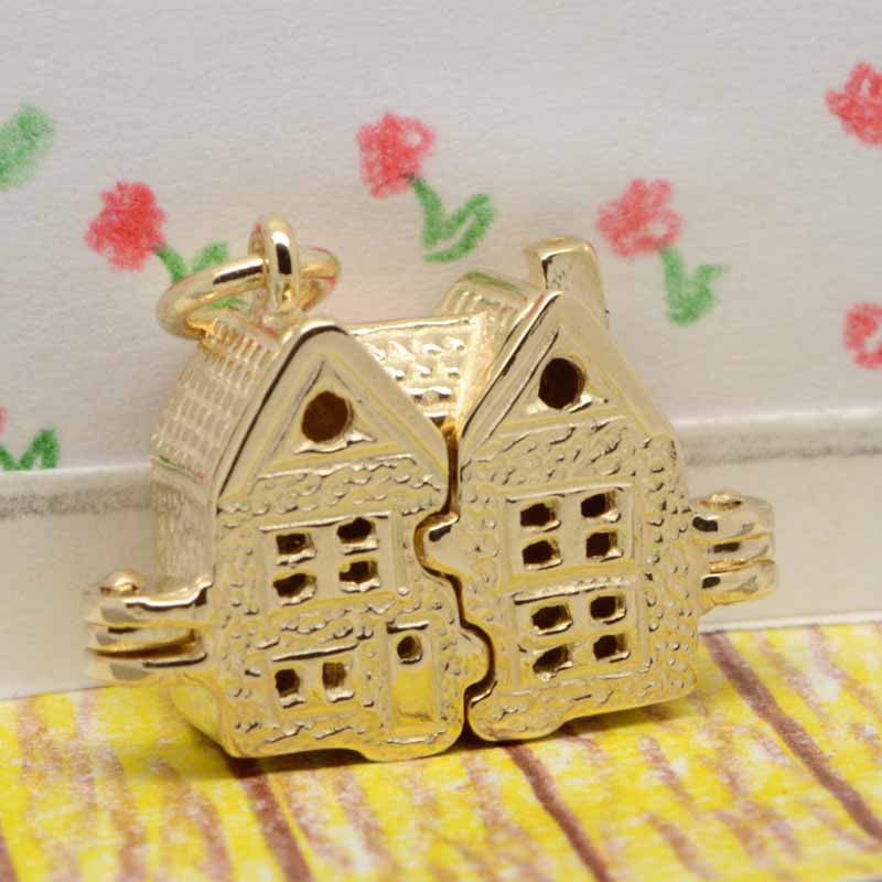 Gold Dolls House Charm - Perfectcharm - 3