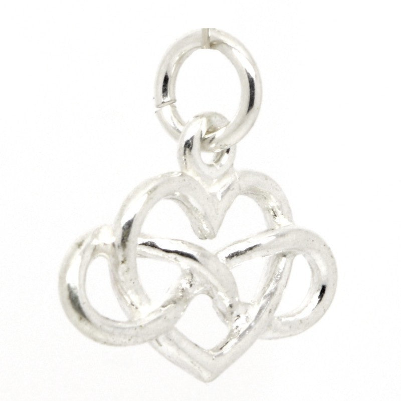 Gold Eternal Heart Infinity Charm - Perfectcharm - 2