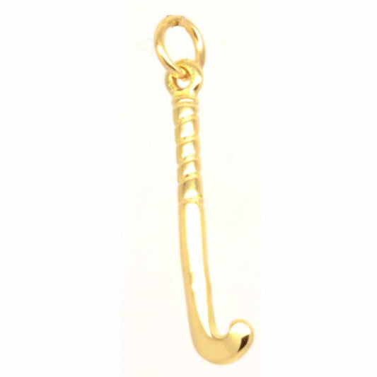 Gold Charm - Gold Field Hockey Stick Charm