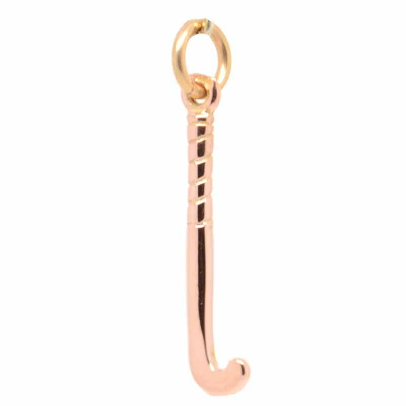 Gold Charm - Gold Field Hockey Stick Charm