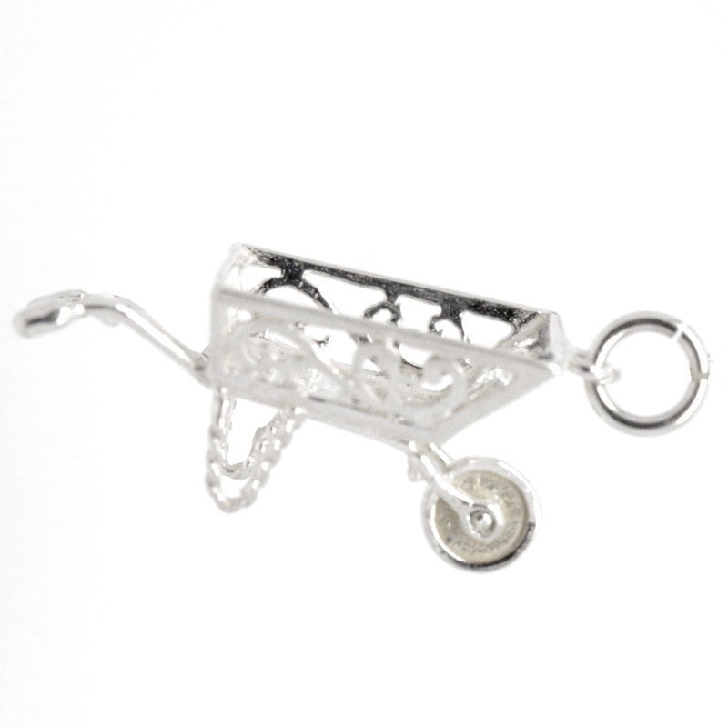 Gold Filigree wheelbarrow Charm - Perfectcharm - 2